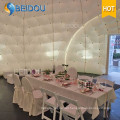 Fábrica OEM Partido Eventos Tendas Grandes Inflável Bubble Camping Tenda de casamento